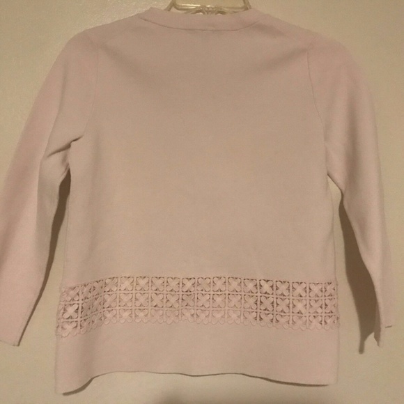 J. CREW LACE HEM SWEATER - XS - Picture 5 of 6
